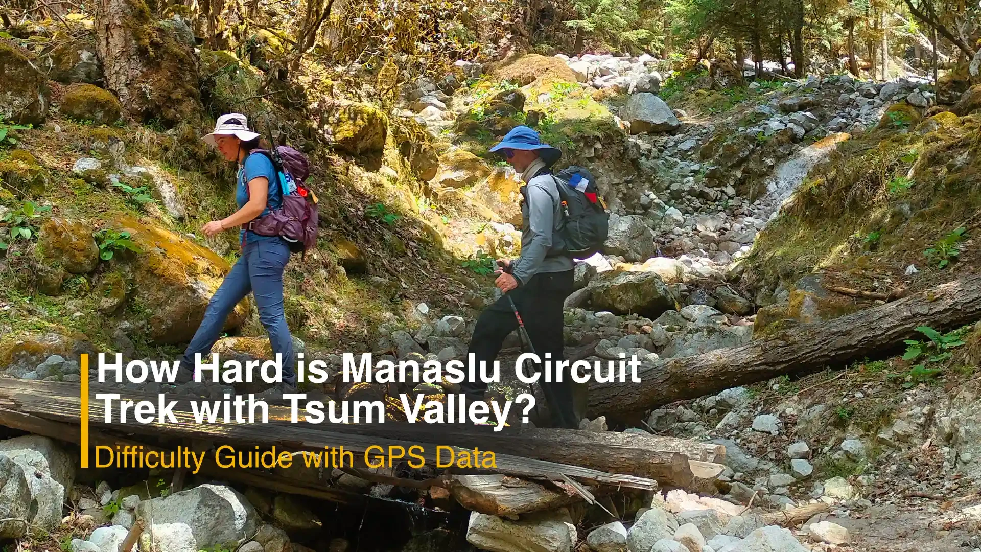 How Hard Is Manaslu Circuit Trek with Tsum Valley? Difficulty Guide with GPS Data
