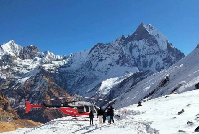 Annapurna Base Camp Helicopter Tour Guide: A Detailed Blog