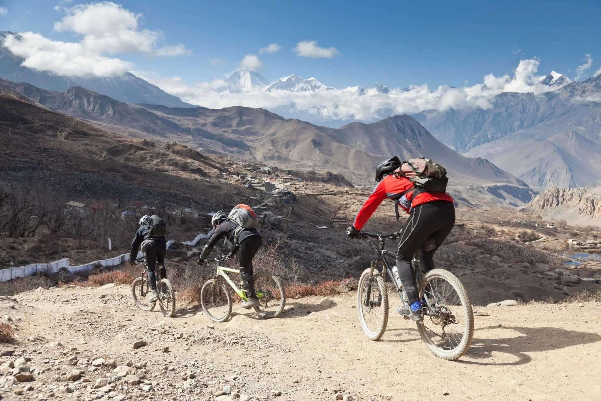 Upper Mustang Mountain Biking Tour
