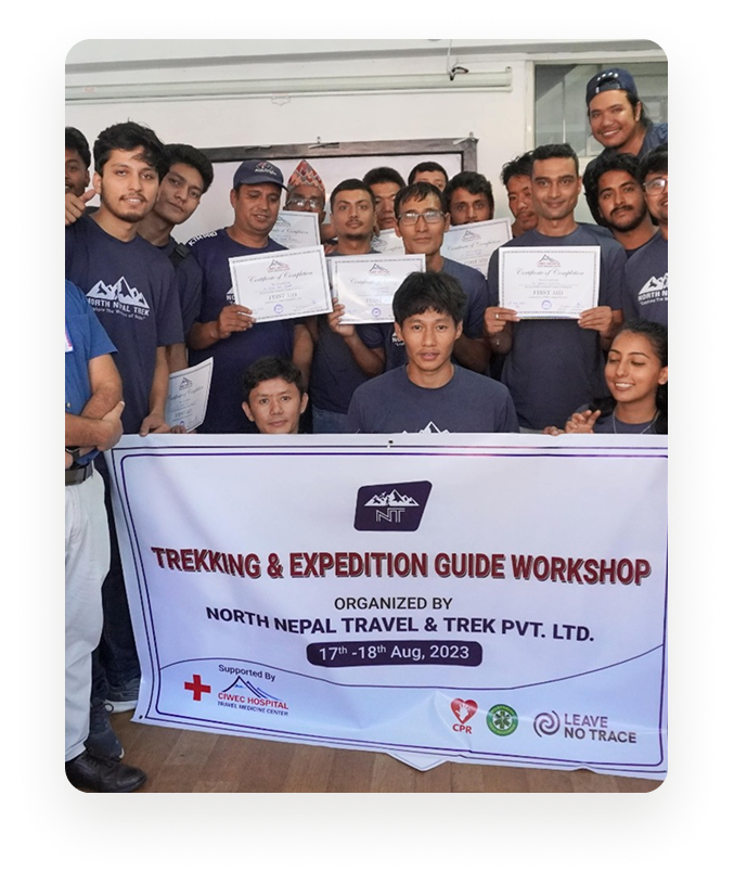 The North Nepal team