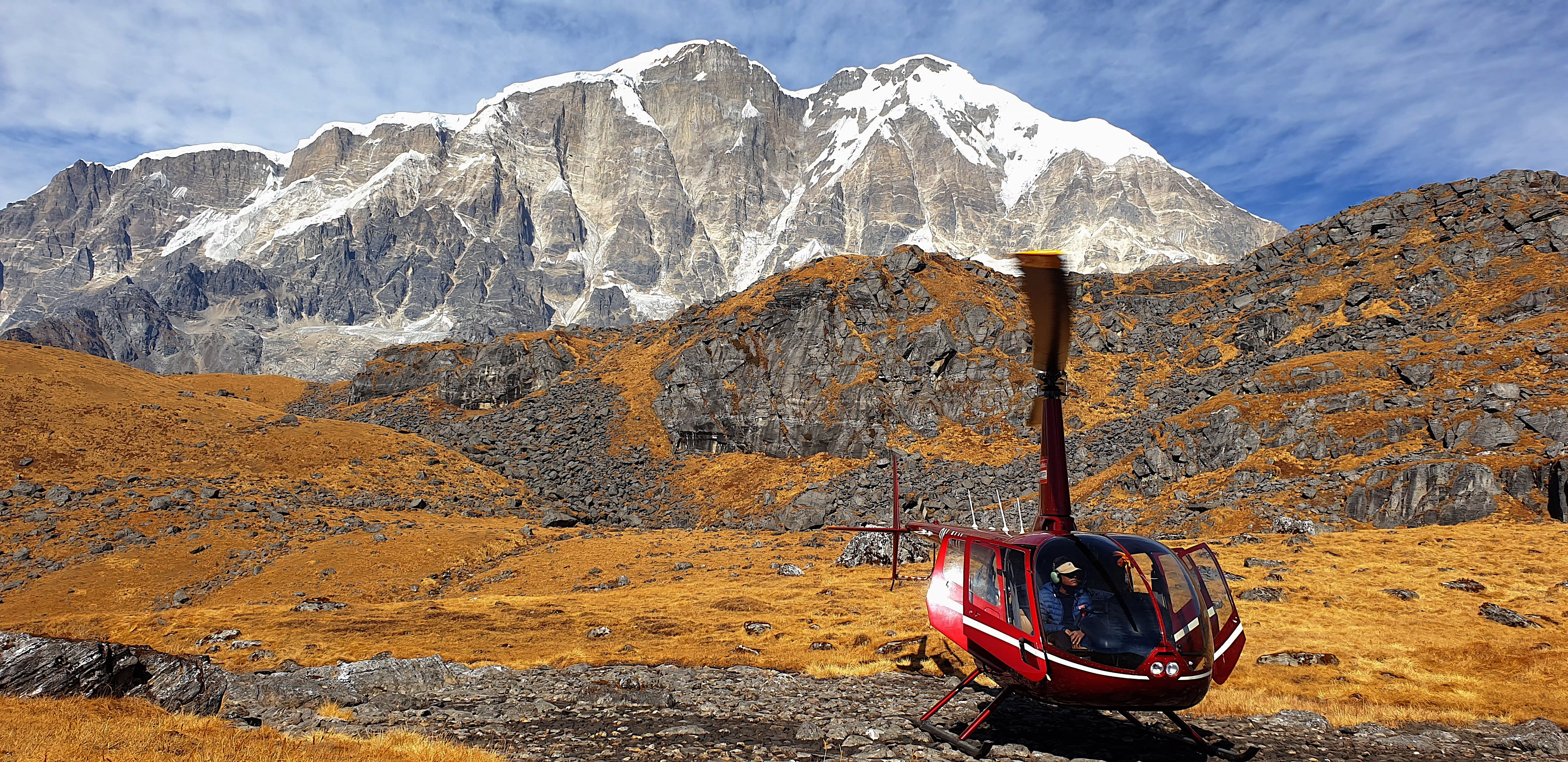 Kori Himal Helicopter Landing Tour
